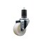 Service Caster 3'' SS Nylon Wheel Swivel 1-5/8'' Expanding Stem Caster SCC-SSEX20S314-NYS-158 - alternate 1